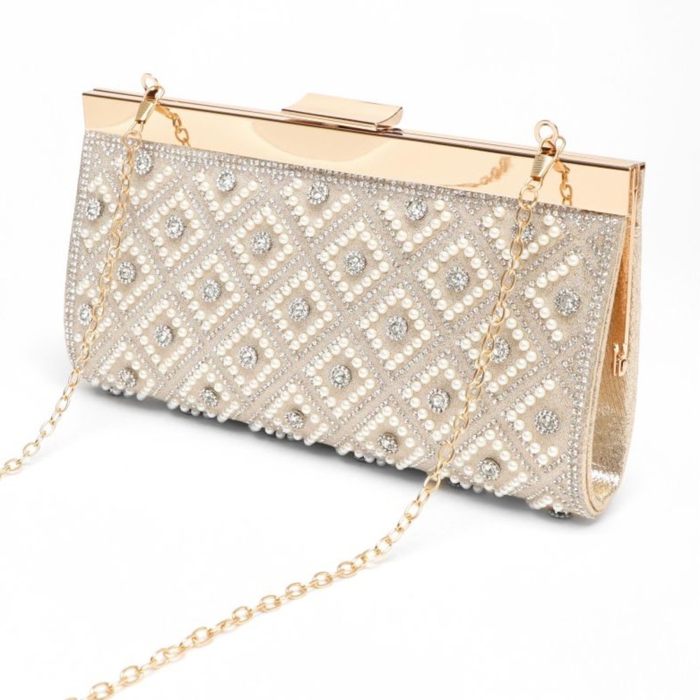 NEW Kelly & Katie Rhinestone Clutch Purse